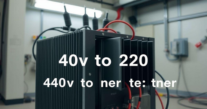 Transformador 440v para 220v como escolher o ideal para suas necessidades elétricas
