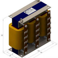 Autotransformador de partida trifásico